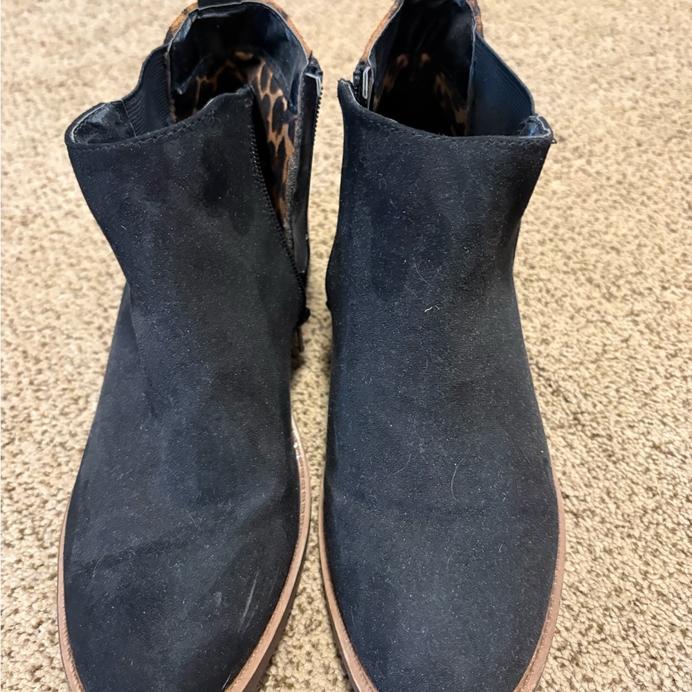Steve Madden Black Ankle Boots